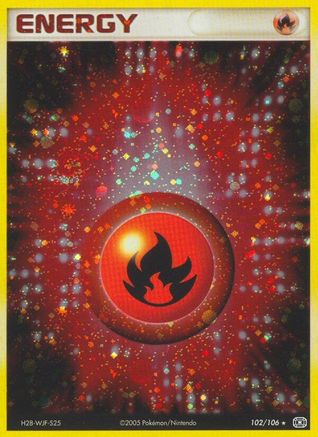 Image of Fire Energy (102/106) [EX: Emerald]