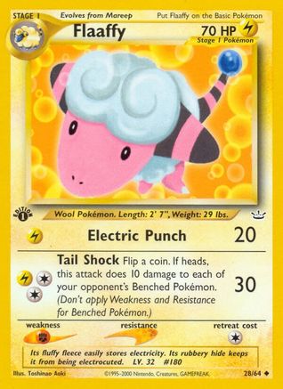 Image of Flaaffy (28/64) [Neo Revelation 1st Edition]