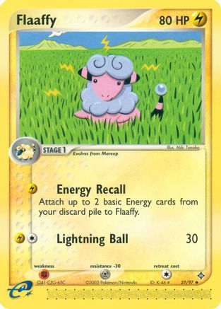 Image of Flaaffy (27/97) [EX: Dragon]