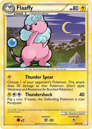 Image of Flaaffy (42/123) [HeartGold & SoulSilver: Base Set]