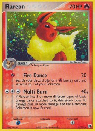Image of Flareon (5/115) (Stamped) [EX: Unseen Forces]