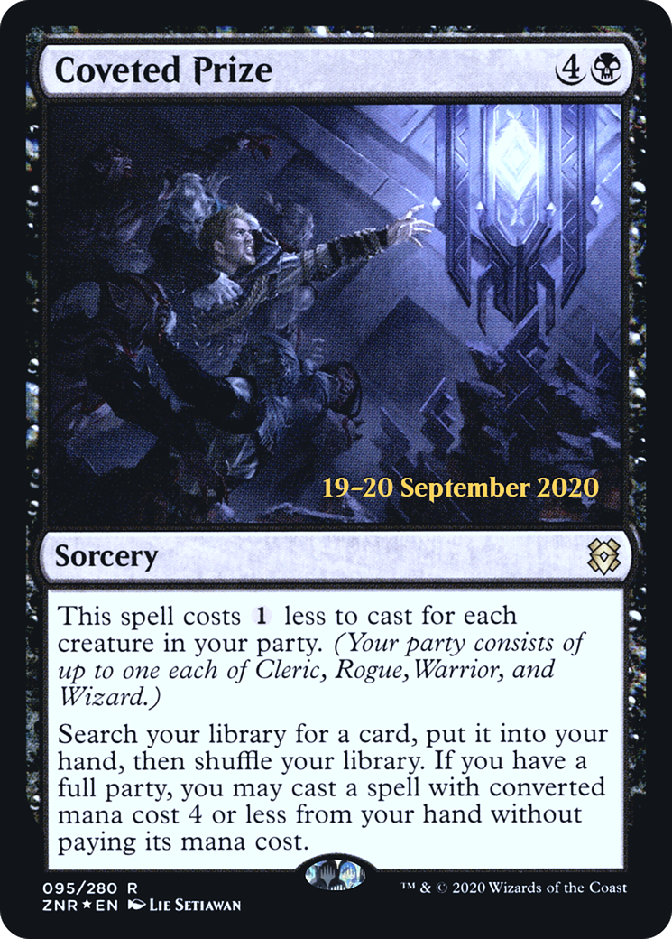 Image of Coveted Prize [Zendikar Rising Prerelease Promos]