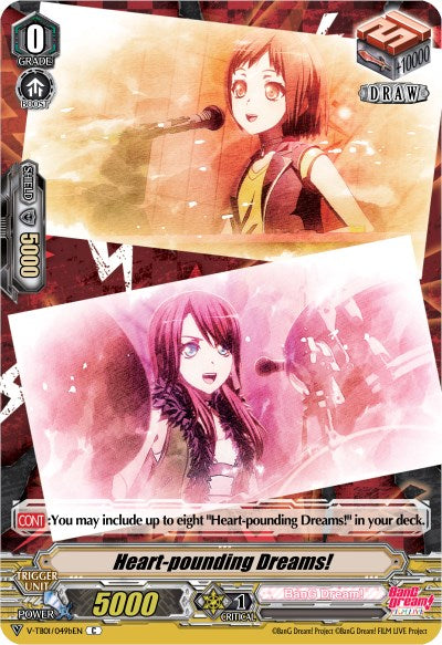 Image of Heart-pounding Dreams! (Afterglow) (V-TB01/049bEN) [BanG Dream! FILM LIVE]