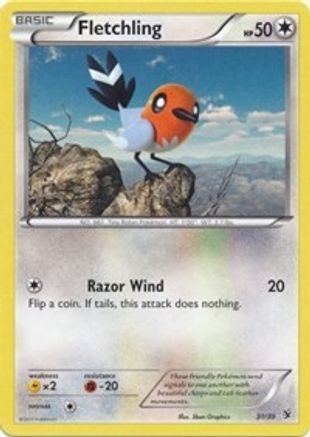 Image of Fletchling (31/39) [XY: Kalos Starter Set]