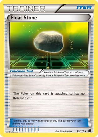 Image of Float Stone (99/116) [Black & White: Plasma Freeze]