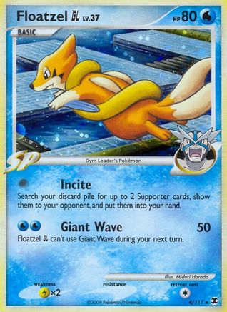 Image of Floatzel GL (4/111) [Platinum: Rising Rivals]