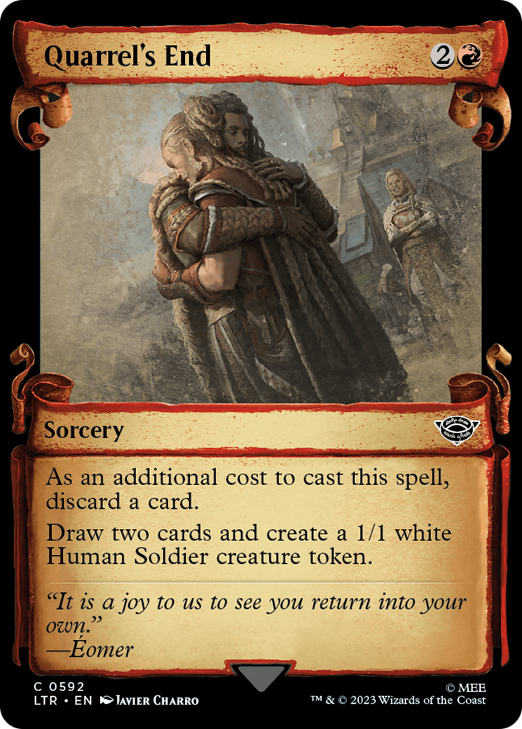 Image of Quarrel's End [The Lord of the Rings: Tales of Middle-Earth Showcase Scrolls]