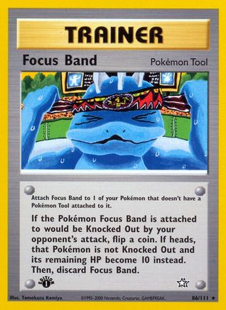Image of Focus Band (86/111) [Neo Genesis 1st Edition]