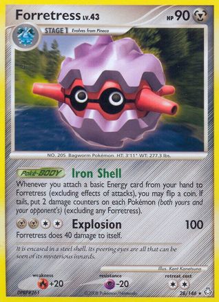 Image of Forretress (28/146) [Diamond & Pearl: Legends Awakened]