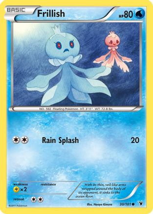 Image of Frillish (30/101) [Black & White: Noble Victories]