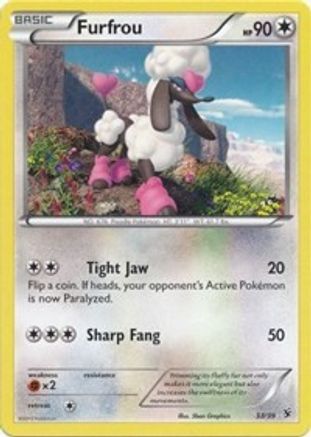 Image of Furfrou (33/39) [XY: Kalos Starter Set]