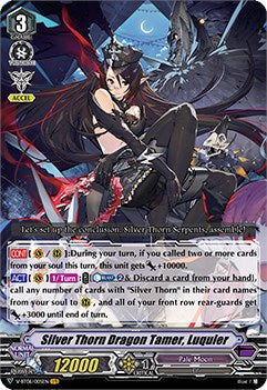 Image of Silver Thorn Dragon Tamer, Luquier (V-BT06/005EN) [Phantasmal Steed Restoration]
