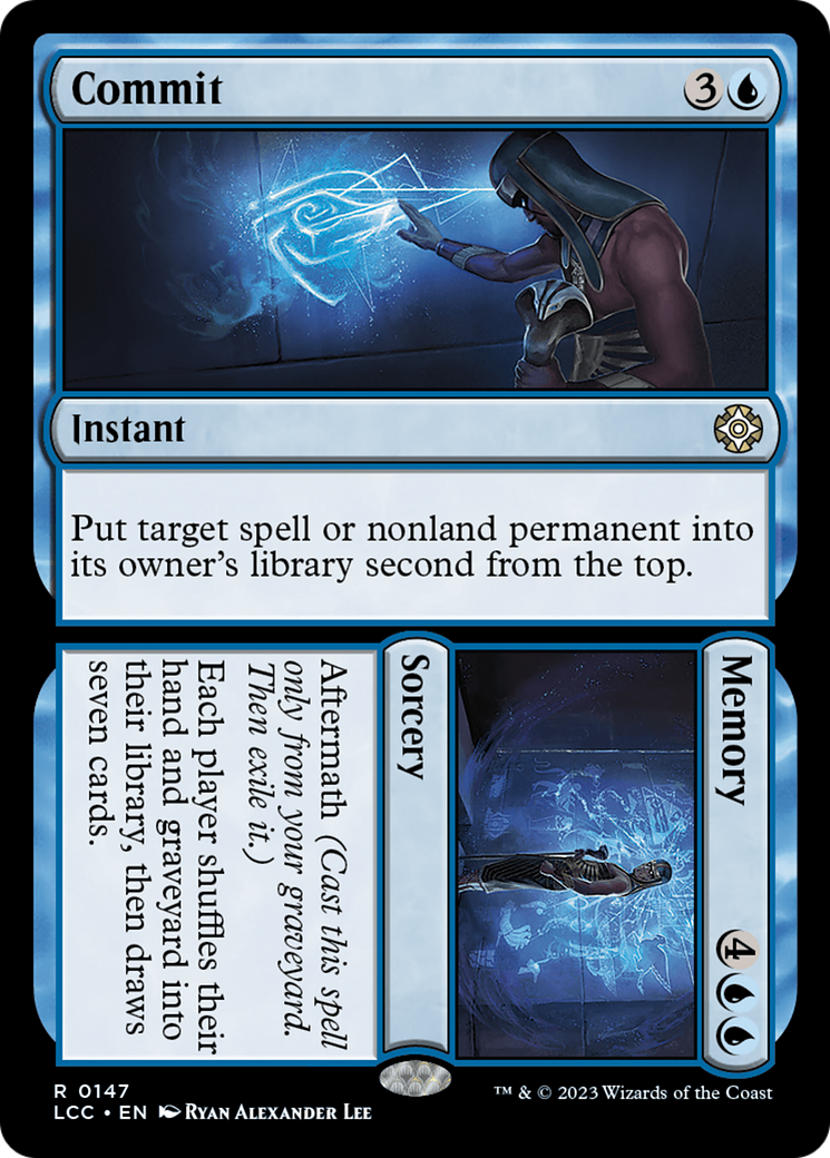 Image of Commit // Memory [The Lost Caverns of Ixalan Commander]