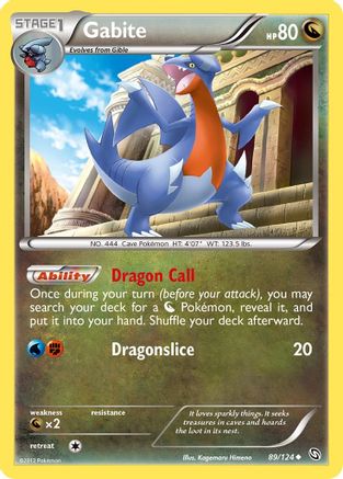 Image of Gabite (89/124) [Black & White: Dragons Exalted]