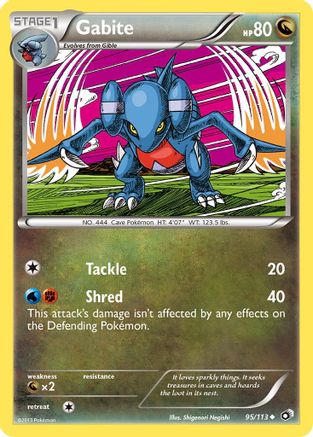 Image of Gabite (95/113) [Black & White: Legendary Treasures]