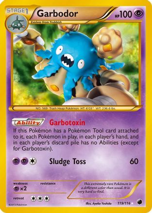 Image of Garbodor (119/116) [Black & White: Plasma Freeze]