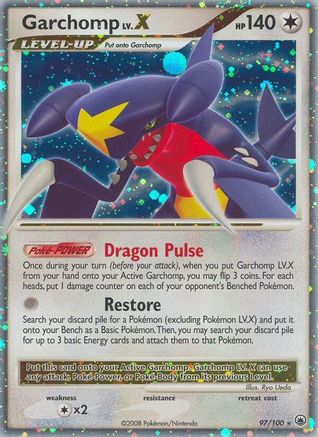 Image of Garchomp LV.X (97/100) [Diamond & Pearl: Majestic Dawn]