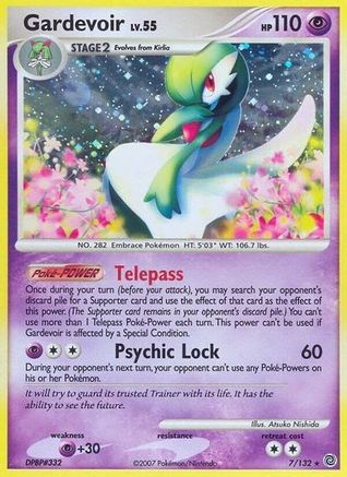 Image of Gardevoir (7/132) [Diamond & Pearl: Secret Wonders]
