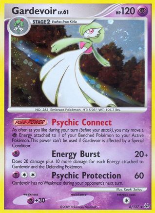 Image of Gardevoir (8/127) [Platinum: Base Set]