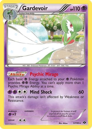 Image of Gardevoir (57/99) [Black & White: Next Destinies]