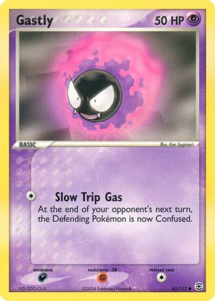 Image of Gastly (63/112) [EX: FireRed & LeafGreen]