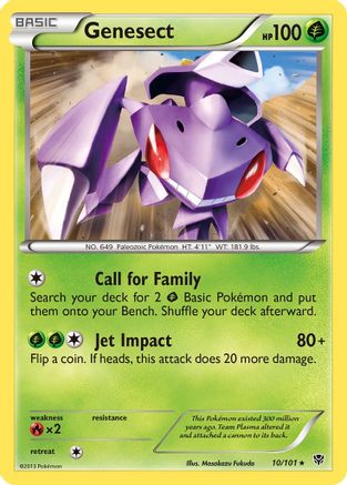 Image of Genesect (10/101) [Black & White: Plasma Blast]