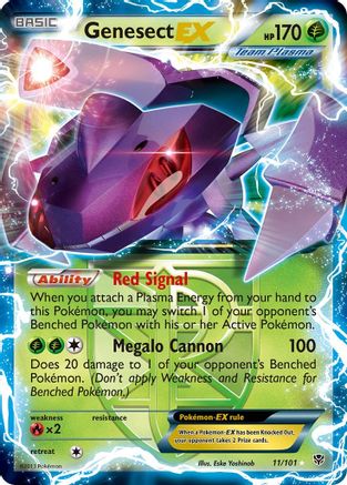 Image of Genesect EX (11/101) [Black & White: Plasma Blast]