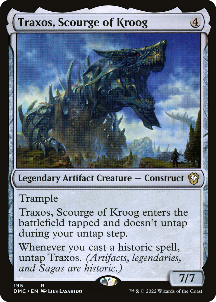 Image of Traxos, Scourge of Kroog [Dominaria United Commander]