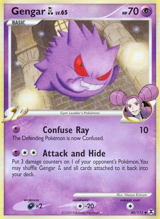 Image of Gengar GL (40/111) [Platinum: Rising Rivals]