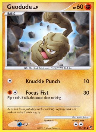 Image of Geodude (105/147) [Platinum: Supreme Victors]