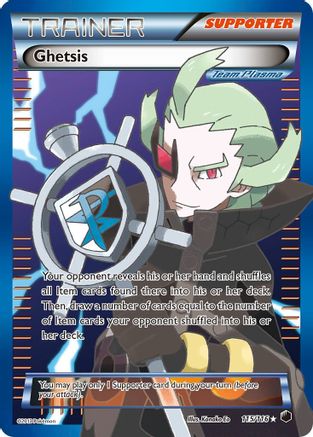 Image of Ghetsis (115/116) [Black & White: Plasma Freeze]