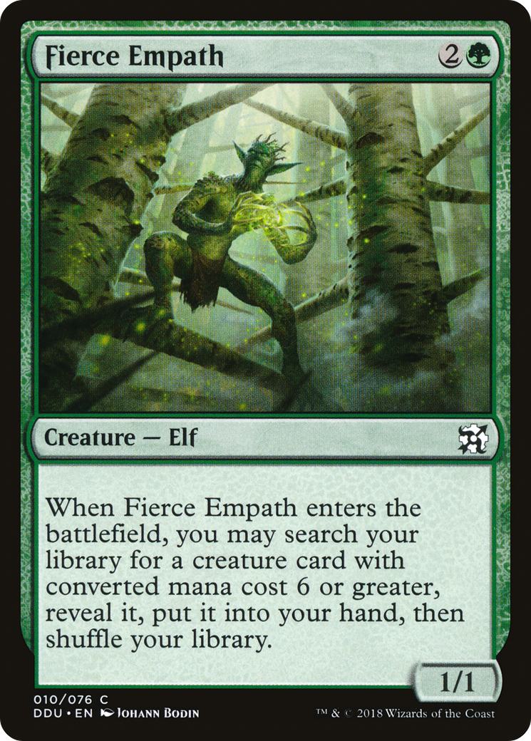 Image of Fierce Empath [Duel Decks: Elves vs. Inventors]