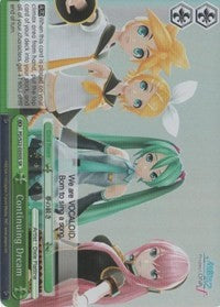 Image of Continuing Dream (PD/S22-E050S SR) [Hatsune Miku -Project DIVA- f]