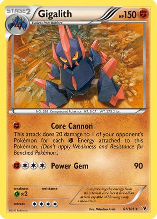 Image of Gigalith (61/101) [Black & White: Noble Victories]
