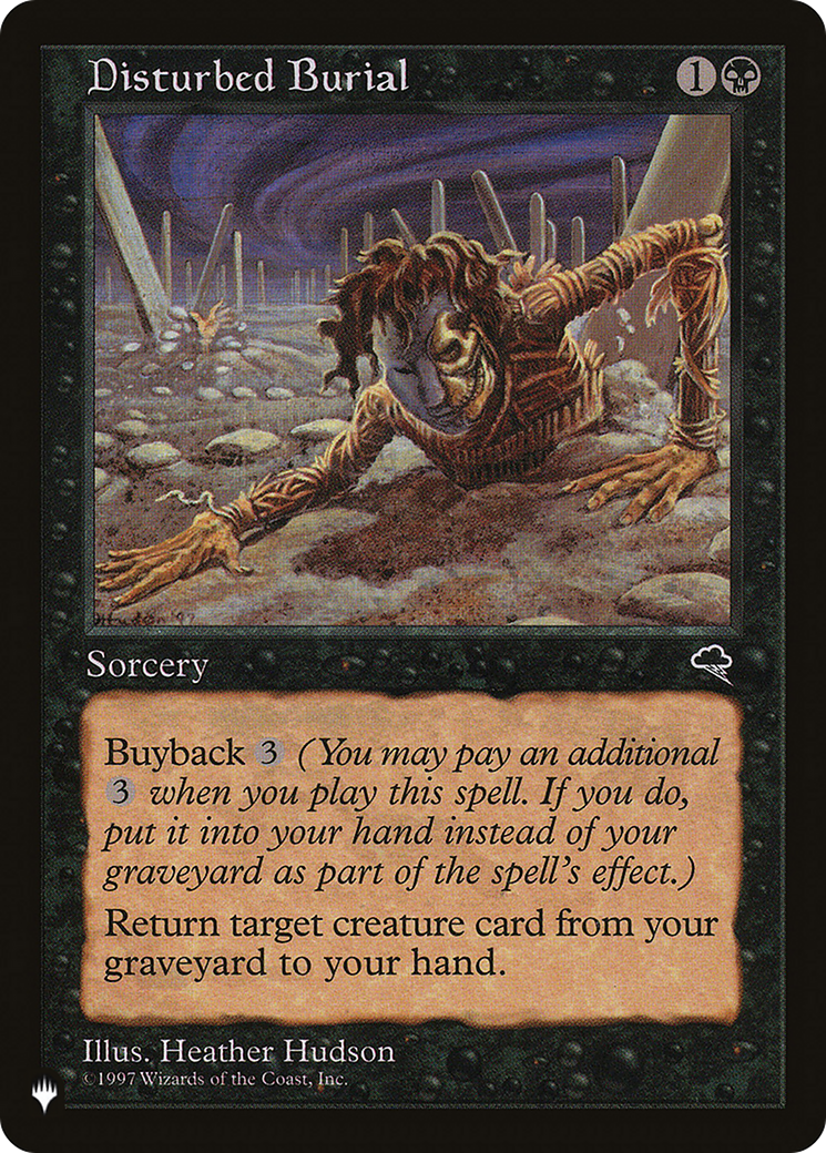 Image of Disturbed Burial [The List]