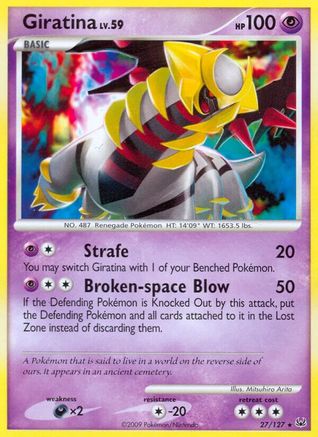 Image of Giratina (27/127) [Platinum: Base Set]