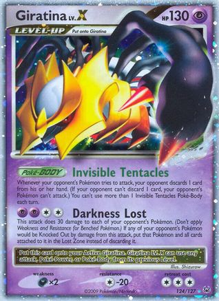 Image of Giratina LV.X (124/127) [Platinum: Base Set]