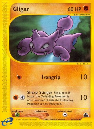 Image of Gligar (59/144) [Skyridge]