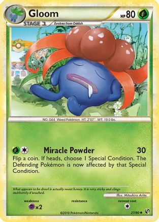 Image of Gloom (27/90) [HeartGold & SoulSilver: Undaunted]