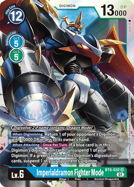 Image of Imperialdramon Fighter Mode [BT8-032] [New Awakening]