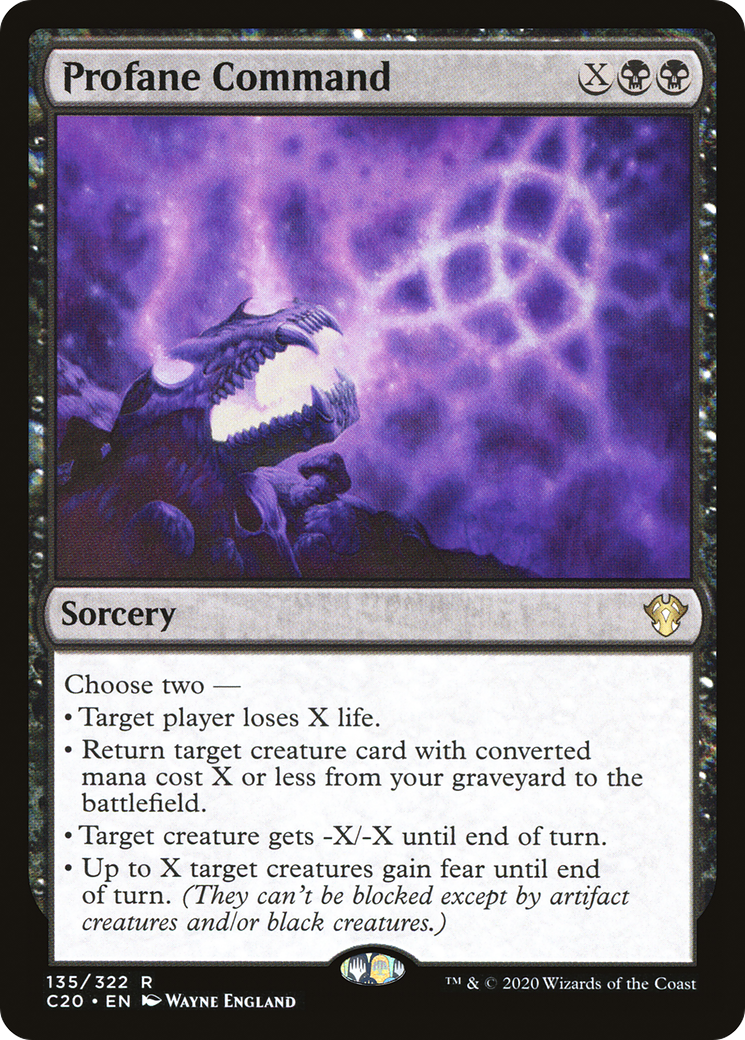 Image of Profane Command [Commander 2020]