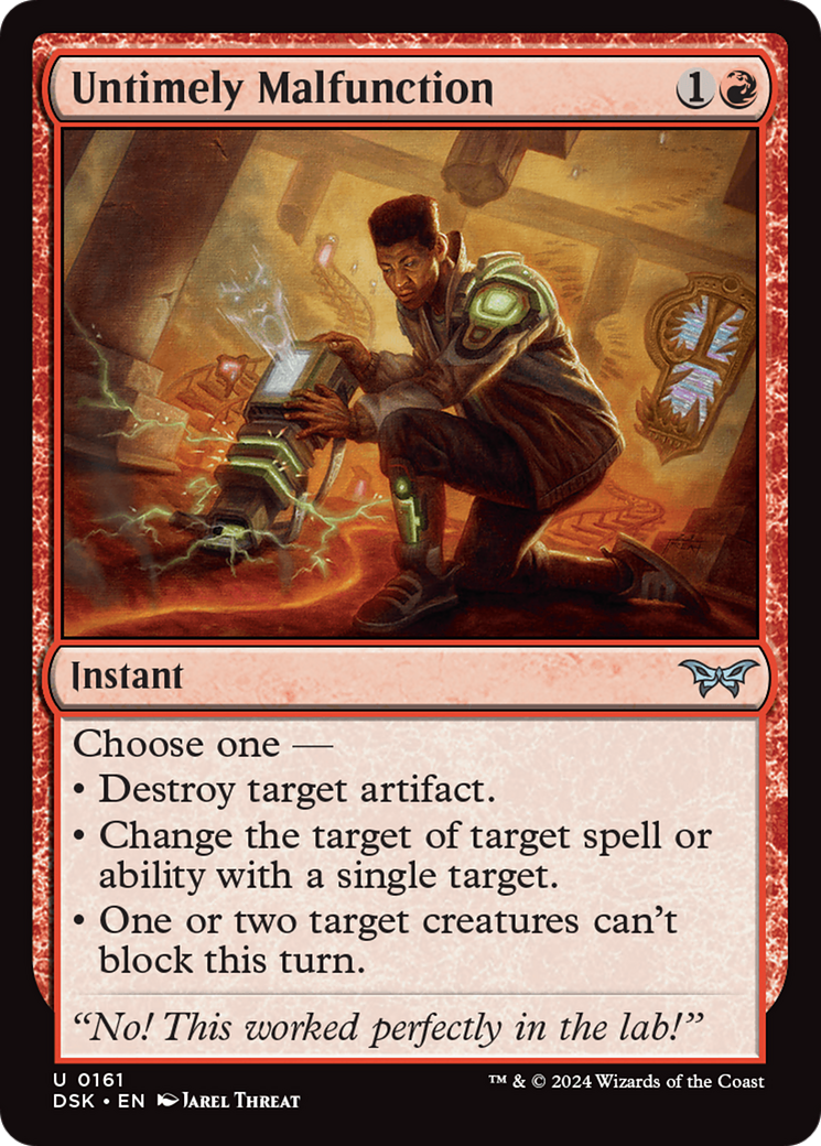 Image of Untimely Malfunction [Duskmourn: House of Horror]