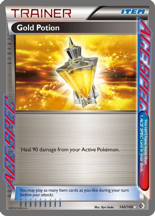Image of Gold Potion (140/149) [Black & White: Boundaries Crossed]