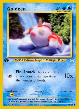 Image of Goldeen (45/64) [Neo Revelation 1st Edition]