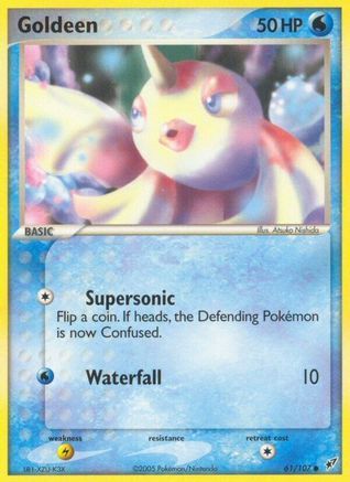 Image of Goldeen (61/107) (Stamped) [EX: Deoxys]
