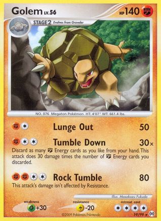 Image of Golem (19/99) [Platinum: Arceus]
