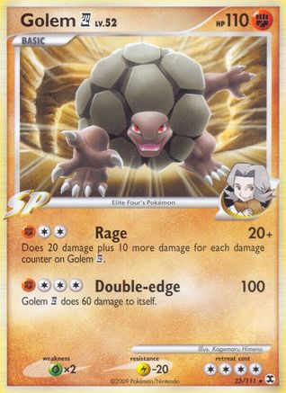 Image of Golem (23/111) [Platinum: Rising Rivals]
