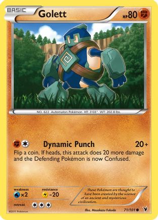 Image of Golett (71/101) [Black & White: Noble Victories]