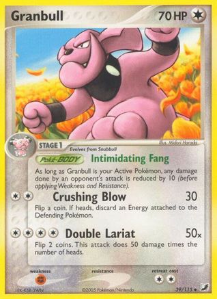 Image of Granbull (39/115) (Stamped) [EX: Unseen Forces]