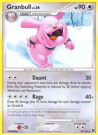 Image of Granbull (39/106) [Diamond & Pearl: Great Encounters]